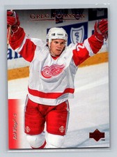 1995-96 Upper Deck #334 Greg Johnson Detroit Red Wings