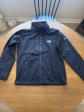 The North Face Jacket Men XL Black Apex Flight Series Softshell Full Zip Coat