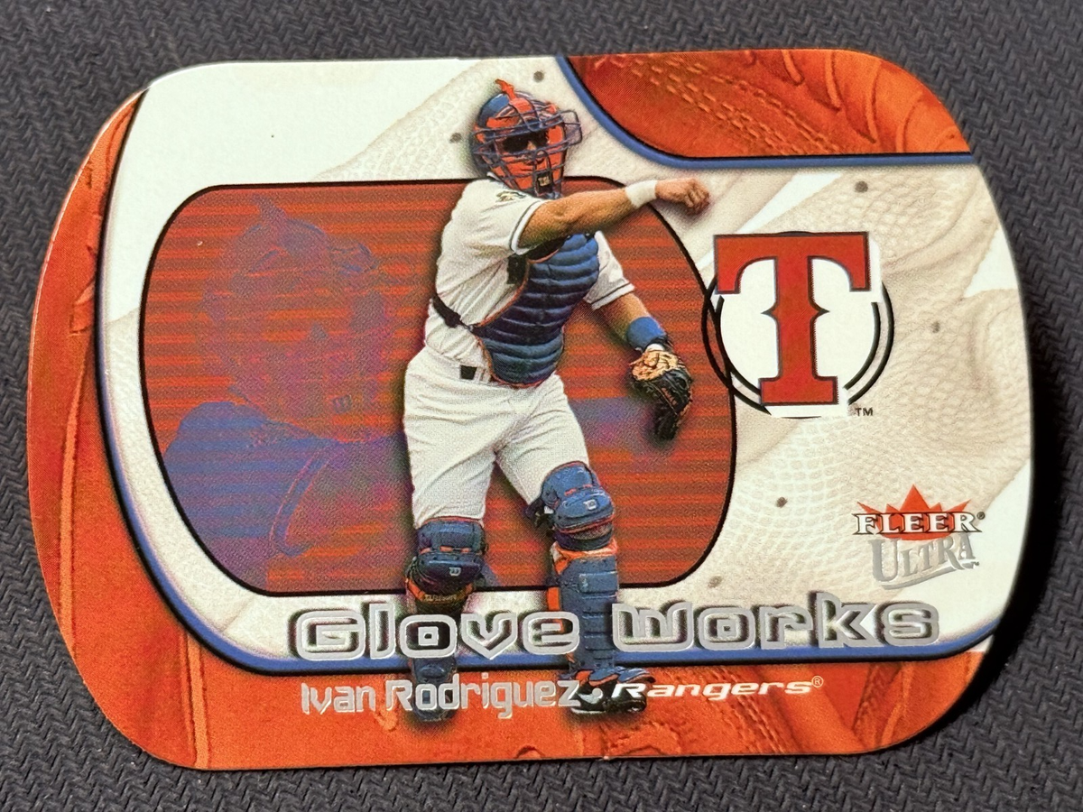 2002 Fleer Ultra GLOVE WORKS Ivan Rodriguez , item 1 | eBay