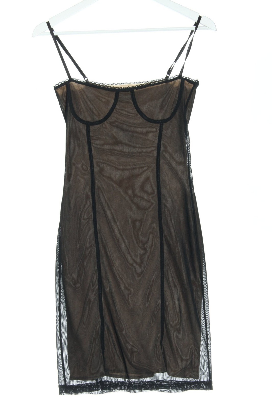 CLOCKHOUSE Trägerkleid Damen Kleid Gr. DE 34 schwarz Elegant