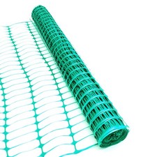 Heavy Duty Barrier Fencing Mesh Plastic Safety Garden Netting Fence 25m 50m