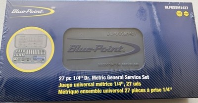 Blue Point 1/4'' Metric Socket Set - New in shrinkwrap