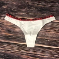 NUYU University Of Georgia Bulldogs UGA NEW Womens Thong Underwear Size Medium