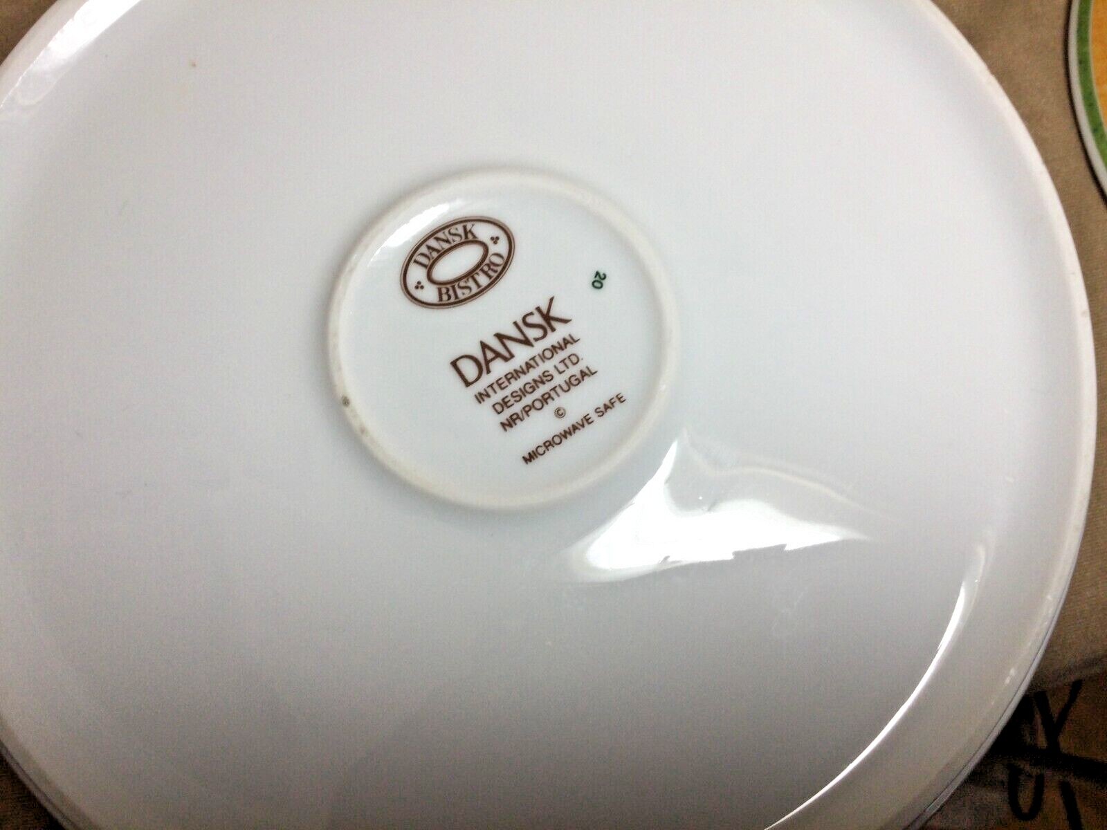 Dansk Bistro Dinnerware - "Kobenhavn: 8 7/8" Accent Salad Plate