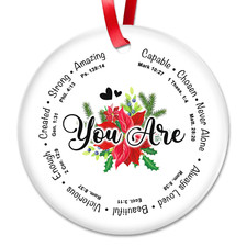 Christian Christmas Ornaments - Family Religious Gifts - Christian Decorations f