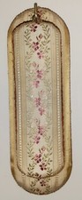 Vintage Wall Mounted Hanging Clothes Brush- Flower Design