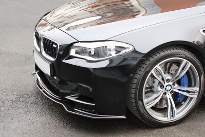 Cup Spoilerlippe Front Ansatz passend für BMW M5 F10/ F11 schwarz Hochglanz