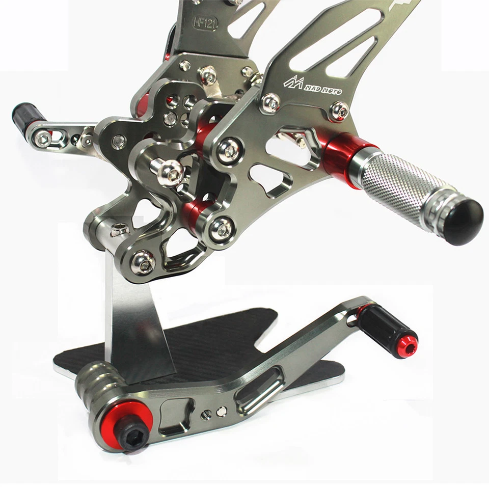 Juego de clavijas traseras para Suzuki GSXR 600 750 2006 2007 2008 2009 10 Foto 4 de 4