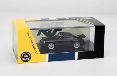 PARA64 1/64 Scale Porsche RUF CTR Yellowbird 1987 Black Diecast Car Toy Gift