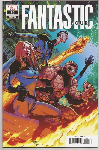 FANTASTIC FOUR #10 -MAHMUD A. ASRAR RETIALER INCENTIVE VARIANT - G.O.D.S. TIE IN