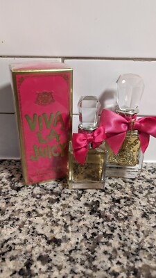 Viva La Juicy Perfume Bundle, two 1.7 fl oz bottles and one 1 fl oz travel size
