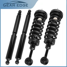 Set 4 Front + Rear Strut Shock For 2004-2008 Ford F150 06-08 Lincoln Mark LT 4WD