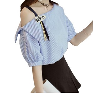korean off shoulder blouse