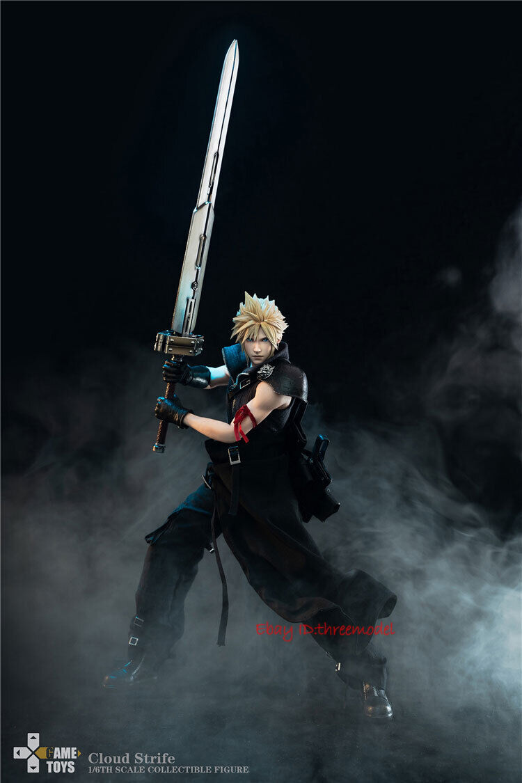 GAMETOYS 1/6Scale GT-006A FF7 Cloud Strife Action Figure In GAMETOYS 1/6Scale GT-006A FF7 Cloud Strife Action Figure In