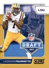2017 Score - Gold Zone #17 Leonard Fournette NFL Draft
