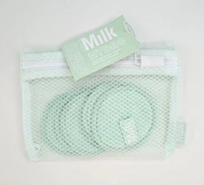 Milk Makeup Hydro Ungrip Reusable Cleansing Pad Set (6) in Mesh Wash Bag NEW 