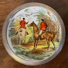 Copeland Spode Sterling Silver Mounted Pin Di...