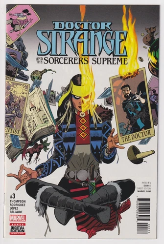 DOCTOR STRANGE & THE SORCERERS SUPREME #3 | 1st Demon Rider cover | 2017 | NM-