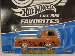 Details About Hot Wheels 60s Ford Econoline Pickup 50th Favorites 310 Real Riders
