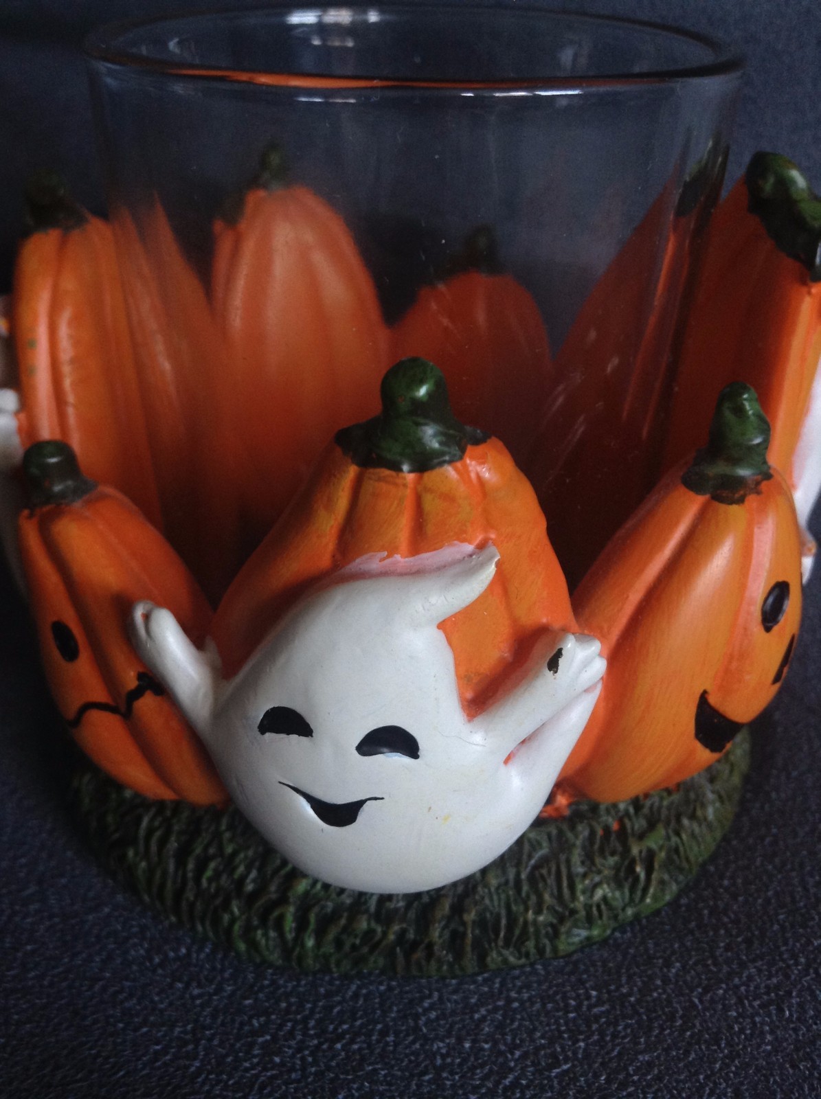 YANKEE CANDLE HALLOWEEN PUMPKIN GHOST SINGLE VOTIVE HOLDER BRAND NEW eBay