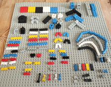 Vintage Lego Space Town Hinges Parts pieces for 6880 6951 6882  6872 6950 6881