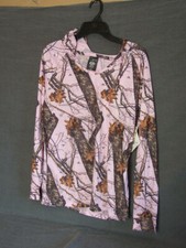 Wilderness Dreams Camouflage Loungewear Mossy Oak PBU Casual Hoodie Pink Large