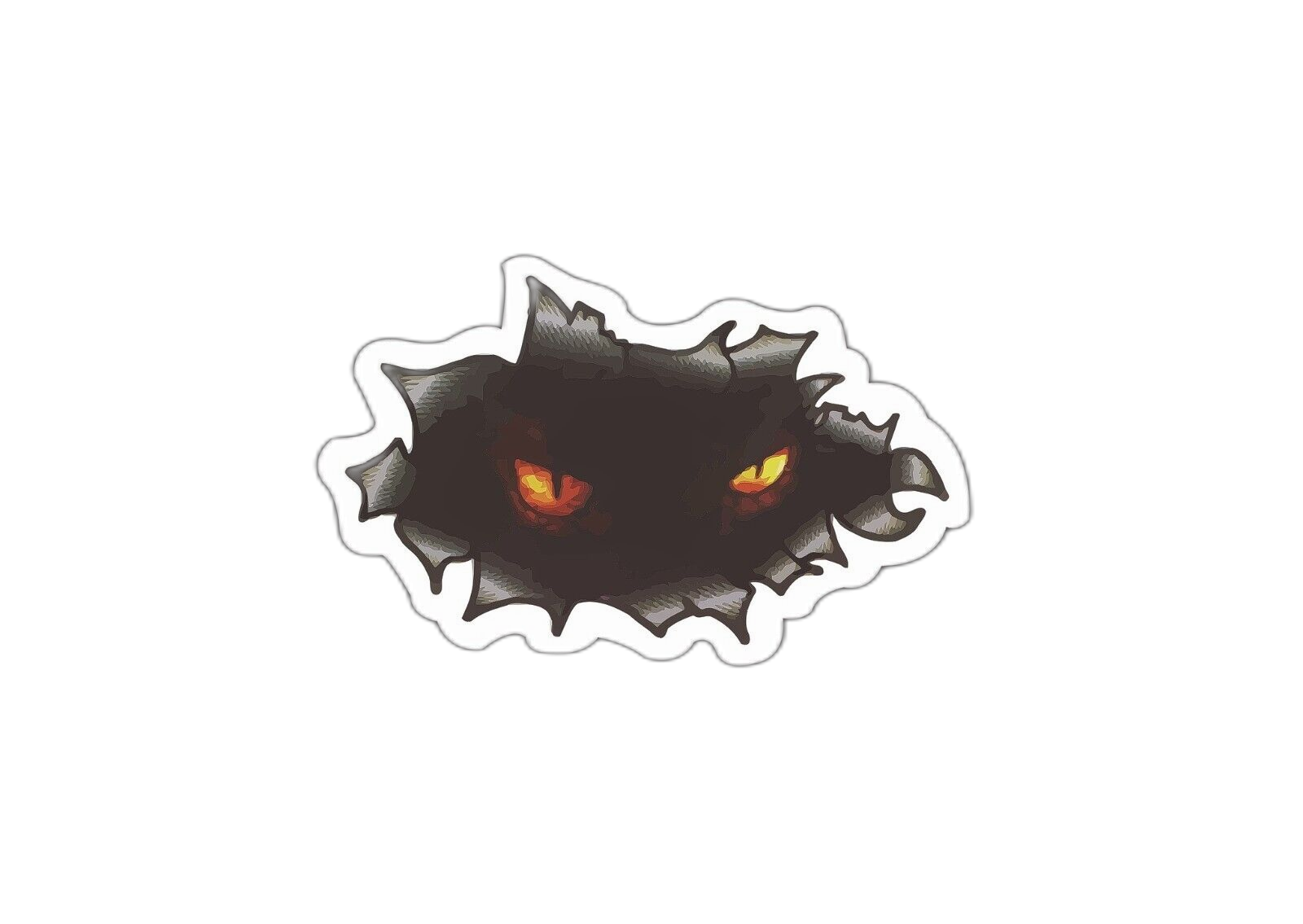 Monster Eyes Sticker Decal