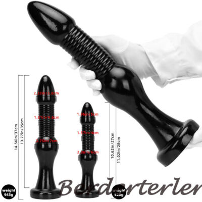 all black anal plug All Black AB82 Butt Plug main image 1