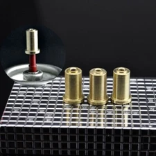 DIY Repair Kit Brass Gas Refill Adapter Fit For S.T Dupont Memorial Lighter 3Pcs
