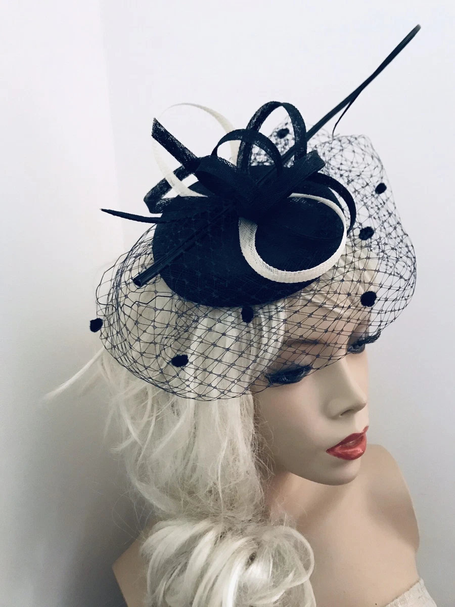 Ladies silver wedding hats outlet