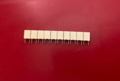 10x R82DC4100AA60J ARCOTRONICS CAP FILM 1UF 5% 63VDC Polyester Metallized RADIAL