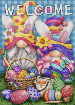 Ostern Wichtel Diamond Painting Kunst Bohrer Stickerei Stich Kits DIY 30x40 8