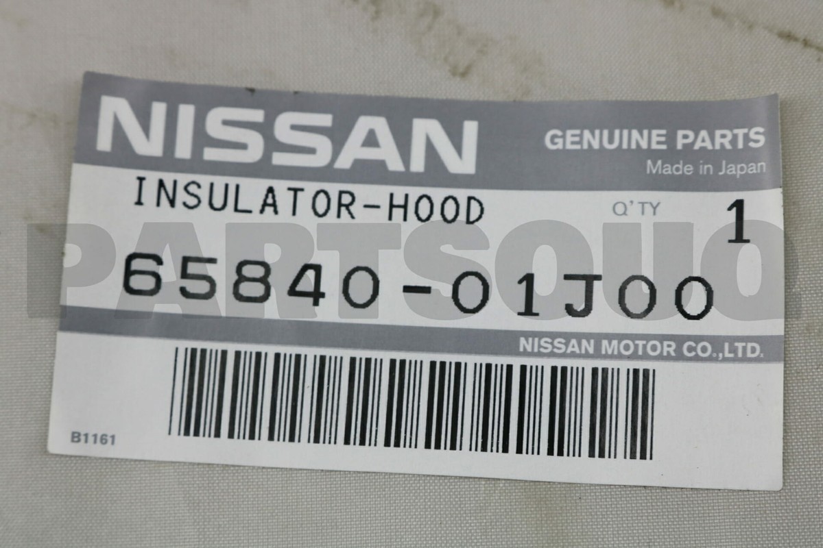 6584001J00 Genuine Nissan INSULATOR-HOOD 65840-01J00 | eBay