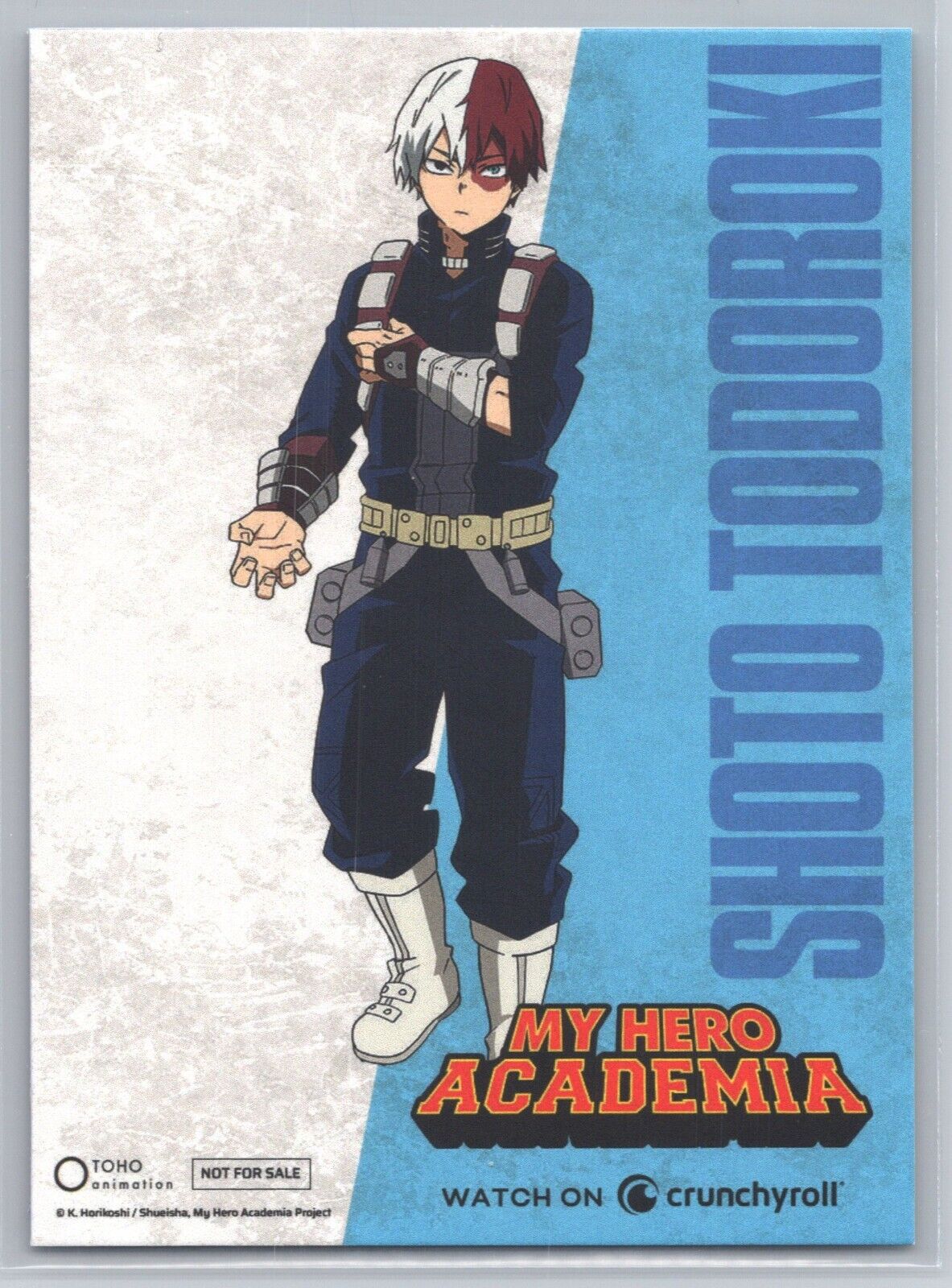 Ao Ashi Crunchyroll Expo Promo Trading Card Eisaku Otomo