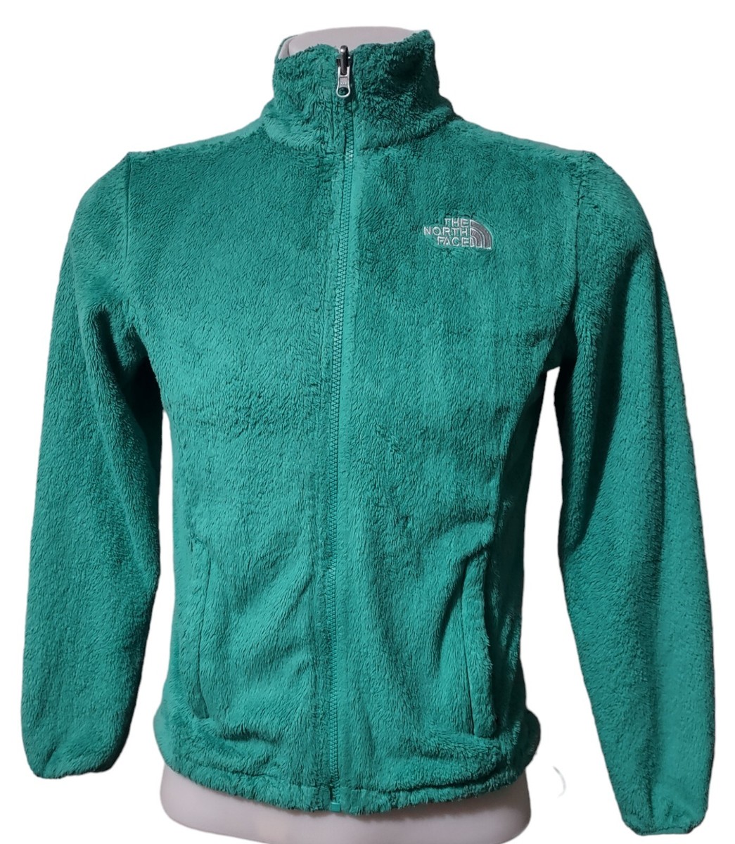 The North Face Fleece Women's Size Small Full Zip Green