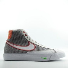 Nike Blazer Mid '77 Mens Shoes Size 9 Grey White-Sport Red CW5838-022