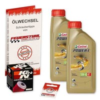 Honda Adv 350 (NF13) 22-23, Castrol 10W40 ÖL + K&N Racing ÖLfilter, MotoröL Set