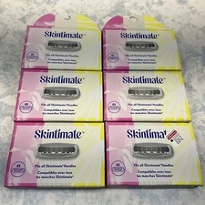 Skintimate Razor Blade Refill 4 Cartridges Lot of 6 New