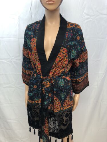 De slaapkamer schoonmaken Blozend Oorlogszuchtig Kimono Woman Desigual Sizes M Colors Multiscouleurs New | eBay