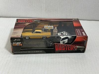 JADA SNAP SHOTS BUSTED 1967 SHELBY GT-500 & 1965 MUSTANG POLICE 1