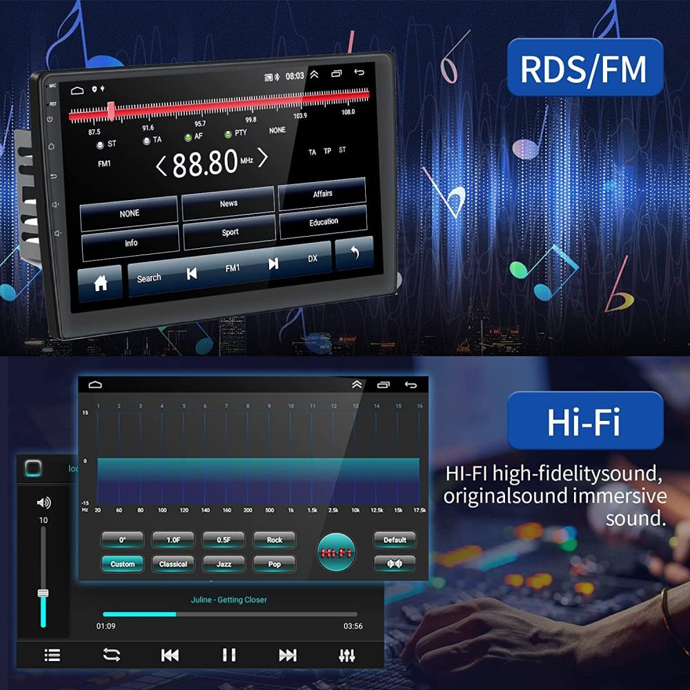 Android 11 Car Stereo Radio For Mazda 2 20072014 GPS Apple Carplay Head Unit eBay