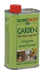 Olio Ravvivante Legno TEAK Duro Protettivo Rigenerante Esterno 500ml