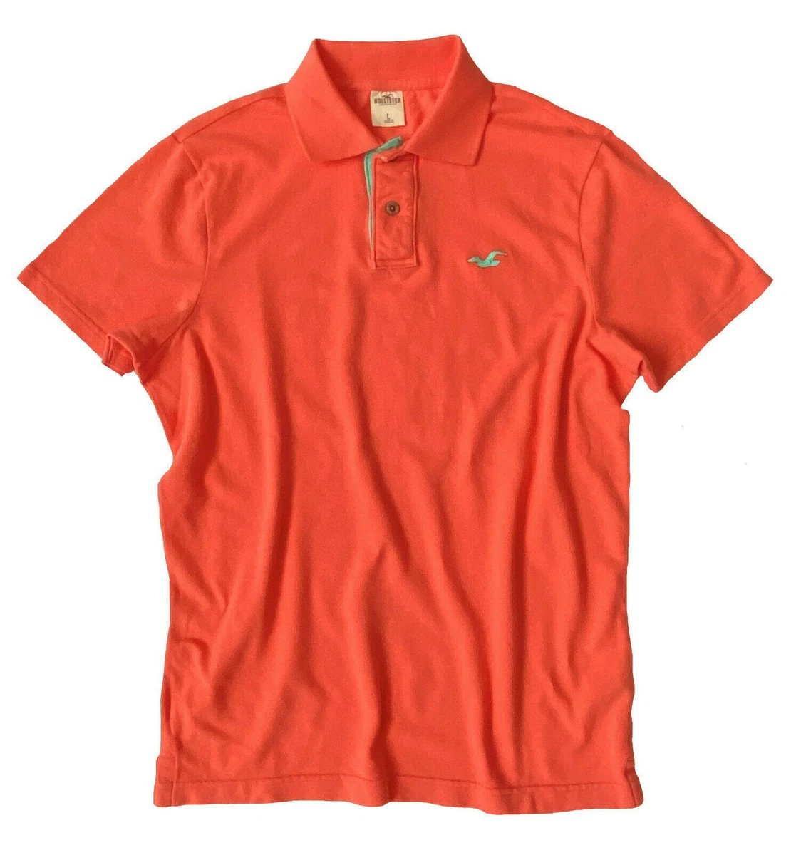 Hollister mens polo t shirt hotsell