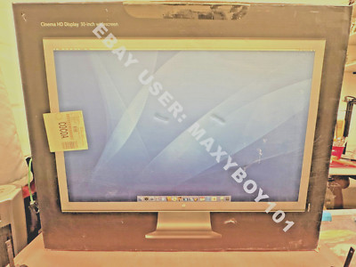 Apple 30'' DVI Cinema Display - Near Mint Condition - Complete - In Original Box