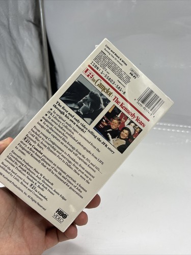 VHS Life in Camelot - The Kennedy Years 1989 New Sealed - Picture 2 of 6