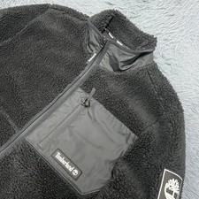 Timberland Black Fleece Hoodie - Lightly Used, Men's Outerwear