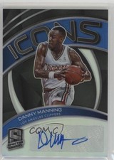 2020-21 Panini Spectra Icons Auto 96/99 Danny Manning #ICO-DMN Auto 0o87