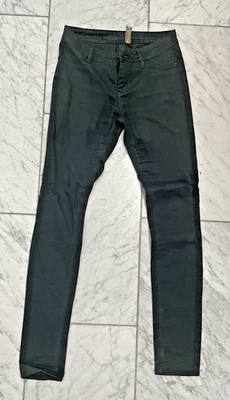 Denim & Co SKINNY JEANS Dunkelgrün Schwarz Gr. 36 Primark - Bild 1 von 3