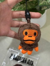 BAPE Baby Milo Plush Keychain   Authentic Streetwear Bag Charm NWT Holiday Gift