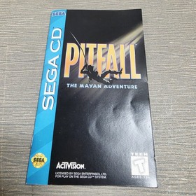 Complete-in-box copy of Pitfall The Mayan Adventure Sega CD 1994 Activision